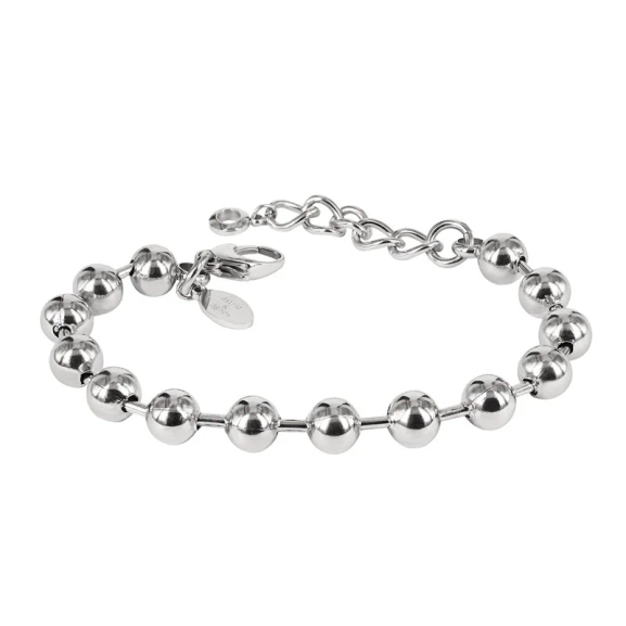 ANNIE Big Armband Stål - Astrid & Agnes - Nordic Spectra