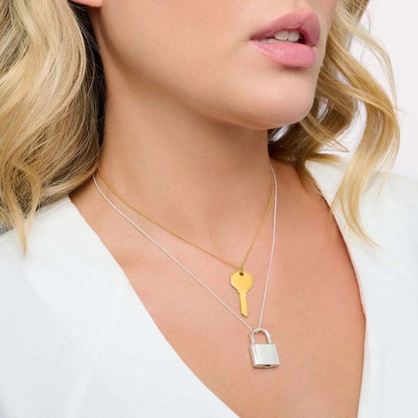 Halsband Hänglås - Thomas Sabo halsband - Snabb frakt & paketinslagning - Nordicspectra.se
