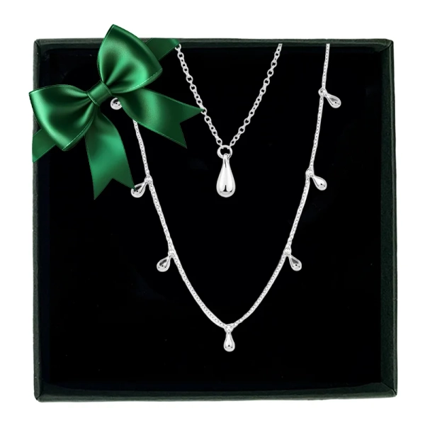 Presentset Droplet Necklace