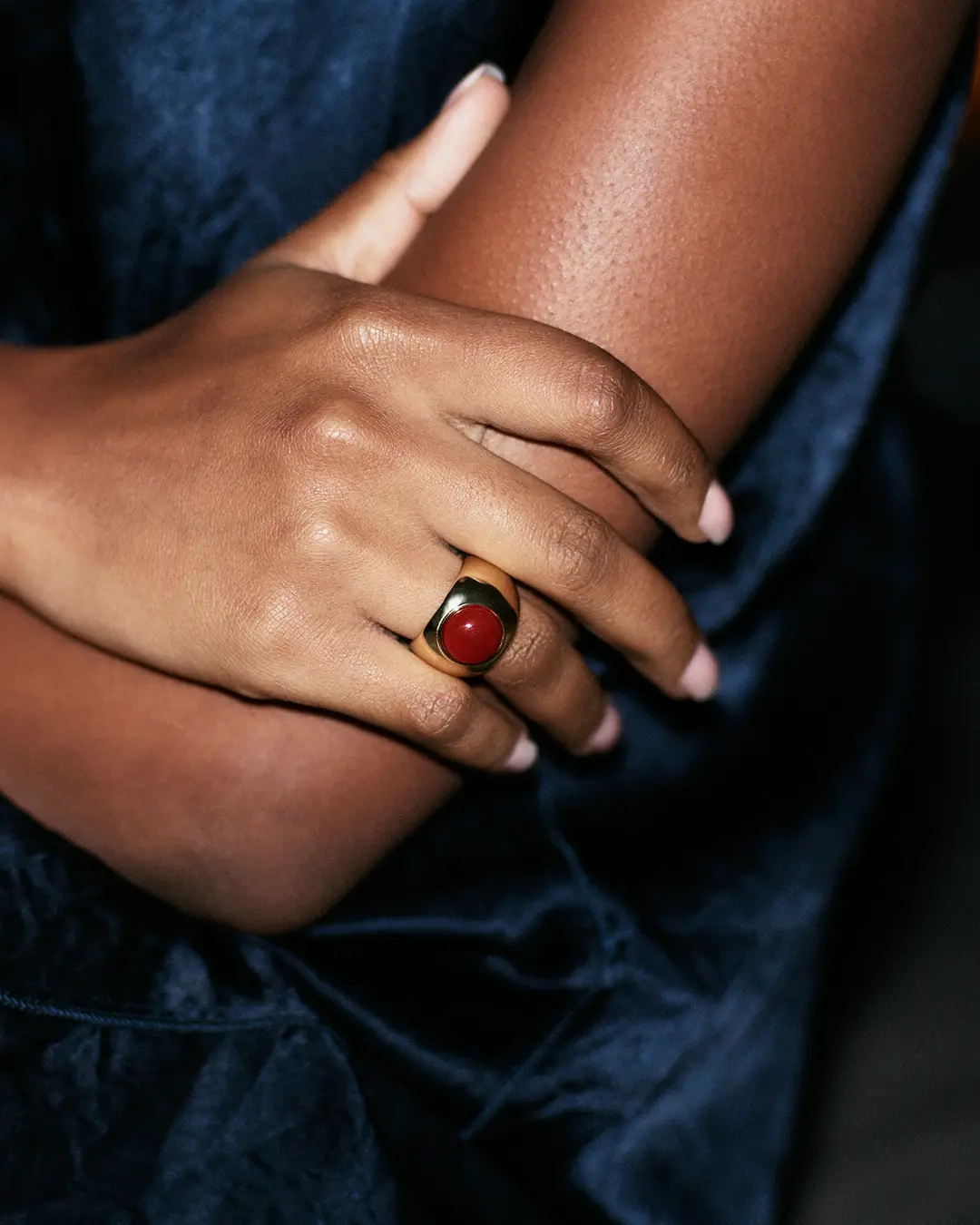 Agatha Ring Red Gold - Edblad - Snabba leveranser - Gratis paketinslagning