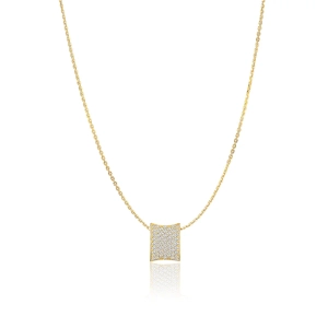 Felline Concavo Pendant Gold von Sif Jakobs