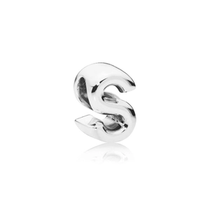 Buchstabe S Alphabet-Charm von PANDORA, Schneller Versand - Nordicspectra.de