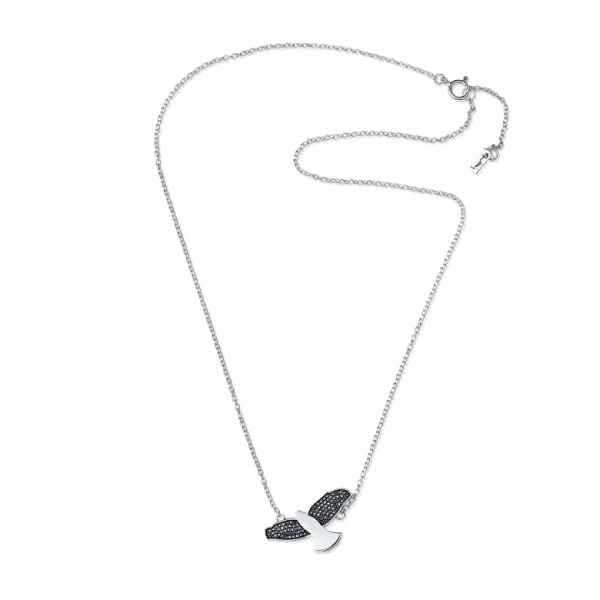 Black Bird Necklace - Efva Attling - Skandinaviska Designsmycken - Nordic Spectra