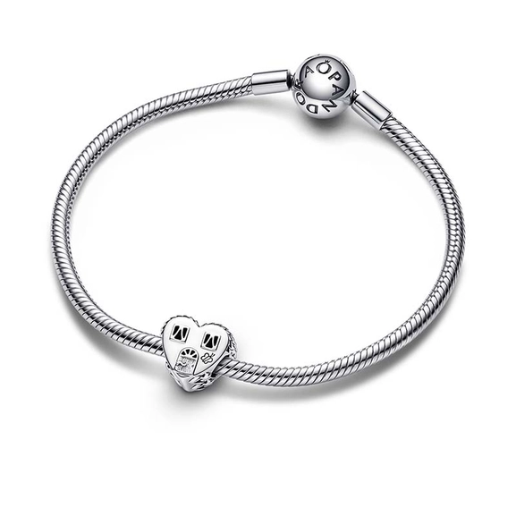 Herzhaus Glücklicher Ort Charm von PANDORA, Schneller Versand - Nordicspectra.de