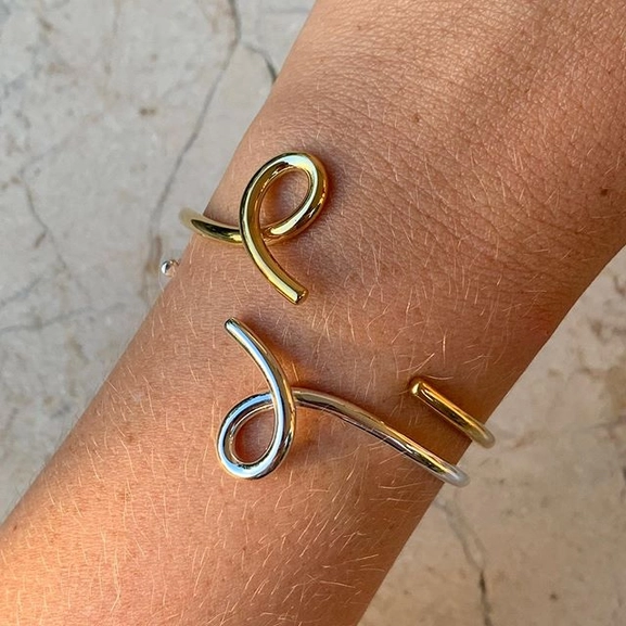 Loop Bangle Brace Gold -CU Jewellery - Snabb frakt & paketinslagning - Nordicspectra.se