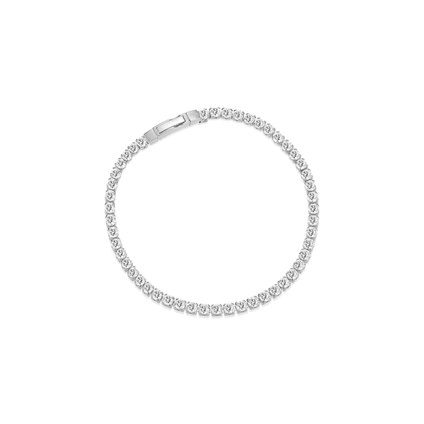 Ellera Grande Armband i silver med gnistrande cubic zirconia-stenar från Sif Jakobs Ellera-kollektion.
