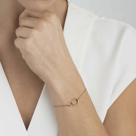Offspring Armband Roséguld - Georg Jensen armband - Snabb frakt & paketinslagning - Nordicspectra.se