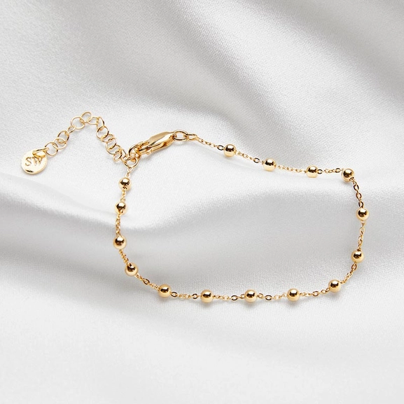 Flow - Gold Armband von Sofia Wistam, Schneller Versand - Nordicspectra.de
