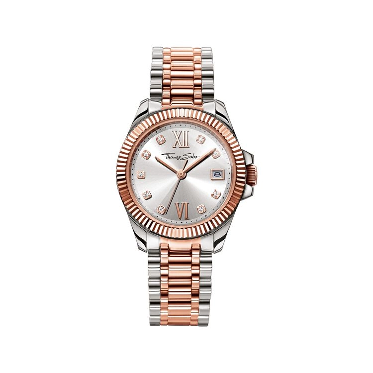 Thomas Sabo - Klocka Divine Ros&eacute; St&aring;l