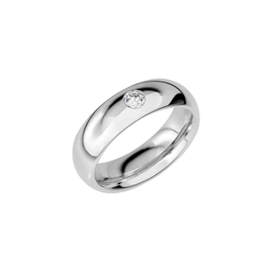 SR2049 White Gold - Wedding & engagement rings - Schalins - Scandinavian design - Nordic Spectra