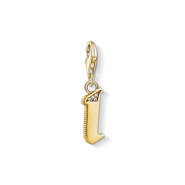 Charm-Anhänger Buchstabe I Gold von Thomas Sabo, Schneller Versand - Nordicspectra.de