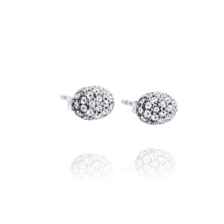 Efva Attling - Love Bead Ear - Diamonds White Gold
