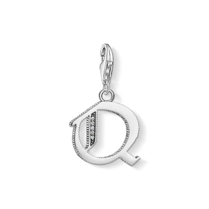 Charm-Anhänger Buchstabe Q Silber von Thomas Sabo, Schneller Versand - Nordicspectra.de