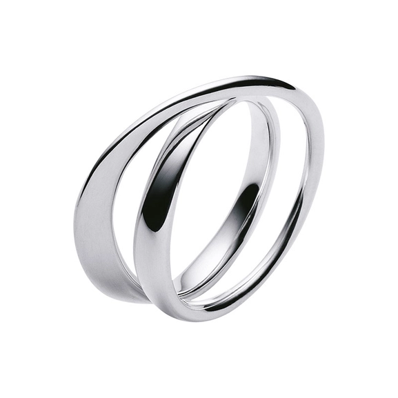 Möbius Ring Doppelring von Georg Jensen, Schneller Versand - Nordicspectra.de