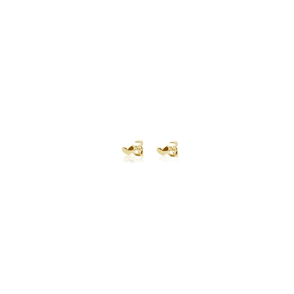 Loving Heart Drop Studs Gold Drakenberg Sjölin, Schneller Versand - Nordicspectra.de