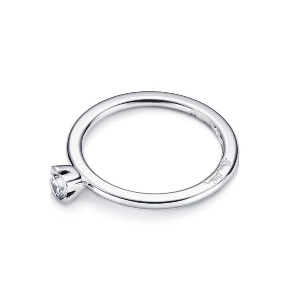 Love Bead Wedding Ring 0.19 ct White Gold - Efva Attling ringar - Snabb frakt & paketinslagning - Nordicspectra.se