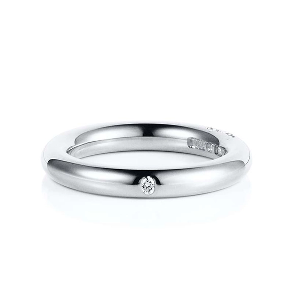 One Love & Stars Thin Ring White Gold - Efva Attling ringar - Snabb frakt & paketinslagning - Nordicspectra.se