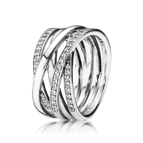 Sparkling & Polished Lines Ring - PANDORA - Snabb frakt & paketinslagning - Nordicspectra.se