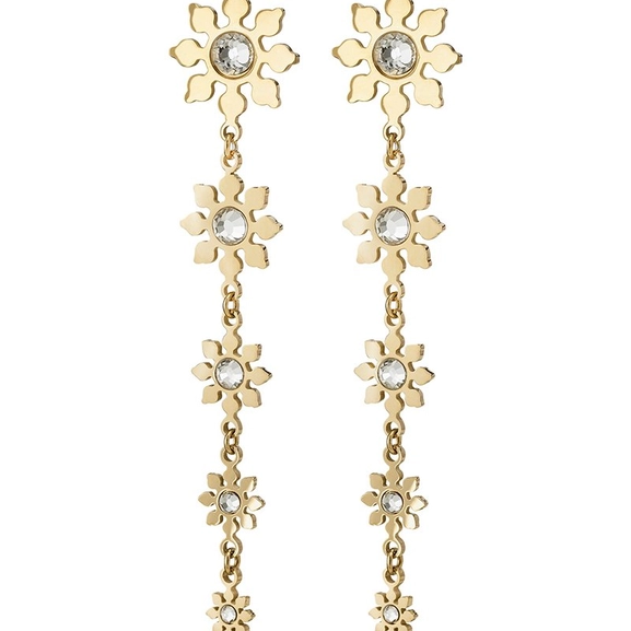 Snowflake Earrings Gold - Edblad - Snabb frakt & paketinslagning - Nordicspectra.se