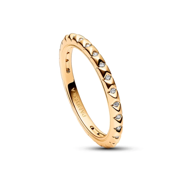 Pandora ME Pyramidring Guld - PANDORA - Snabb leverans & paketinslagning - Nordic Spectra