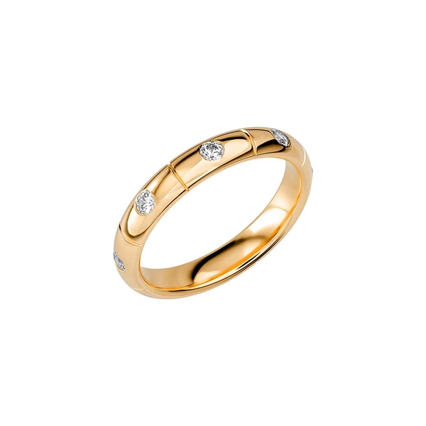 SR2025 Gold - Wedding & engagement rings - Schalins - Scandinavian design - Nordic Spectra