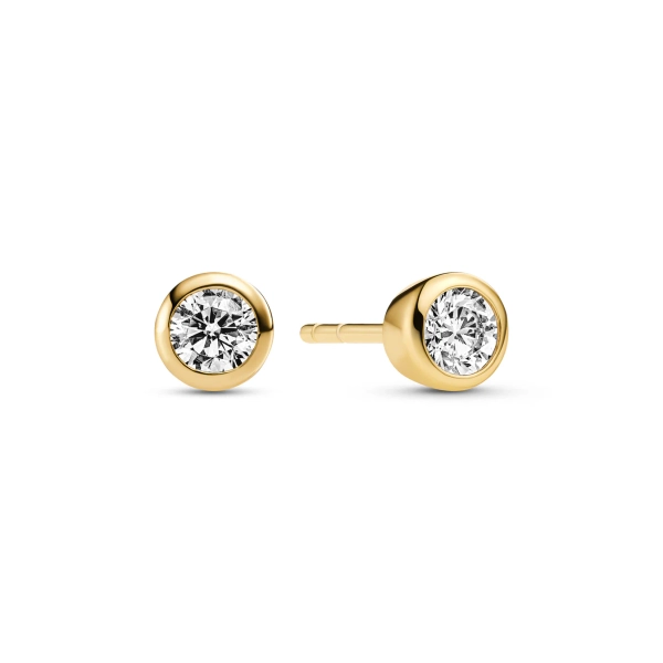 Sardinien Uno Örhängen Guld: runda