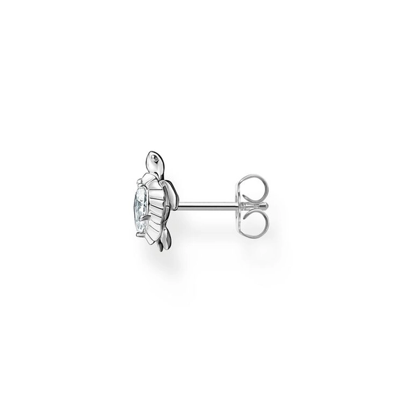 Einzel Ohrstecker Schildkröte Silber von Thomas Sabo, Schneller Versand - Nordicspectra.de