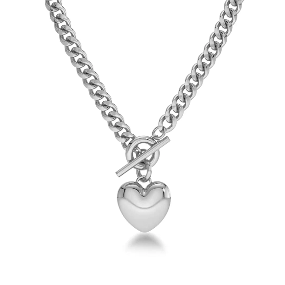 Barley Necklace Maxi Steel - Edblad - Snabba leveranser - Gratis paketinslagning