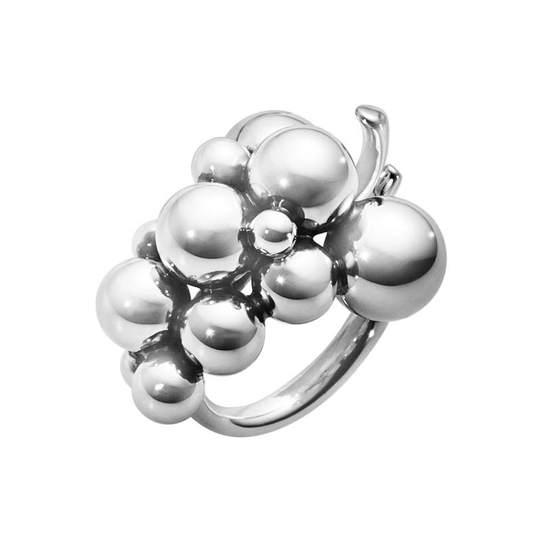 Moonlight Grapes Ring Medium - Georg Jensen ringar - Snabb frakt & paketinslagning - Nordicspectra.se