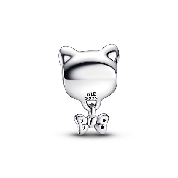 Katze & Schleife Charm von PANDORA, Schneller Versand - Nordicspectra.de