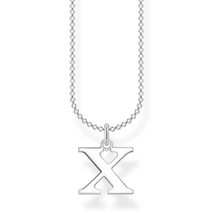 Kette Buchstabe Silber - X von Thomas Sabo, Schneller Versand - Nordicspectra.de