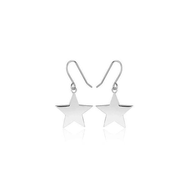 Star Hook Earrings Silver - Sophie By Sophie - Snabb frakt & paketinslagning - Nordicspectra.se