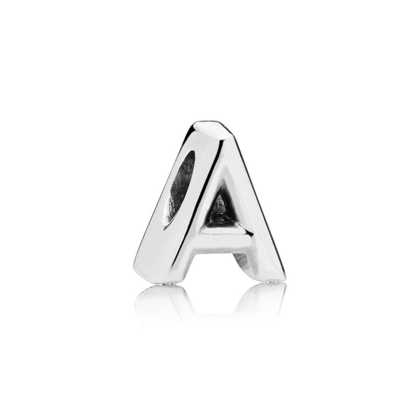 Buchstabe A Alphabet-Charm von PANDORA, Schneller Versand - Nordicspectra.de