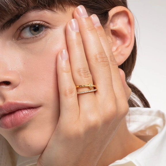 Glam & Soul Mini Sormus Kulta - Thomas Sabo - Suuri valikoima & ilmainen lahjapaketointi - Nordicspectra.fi