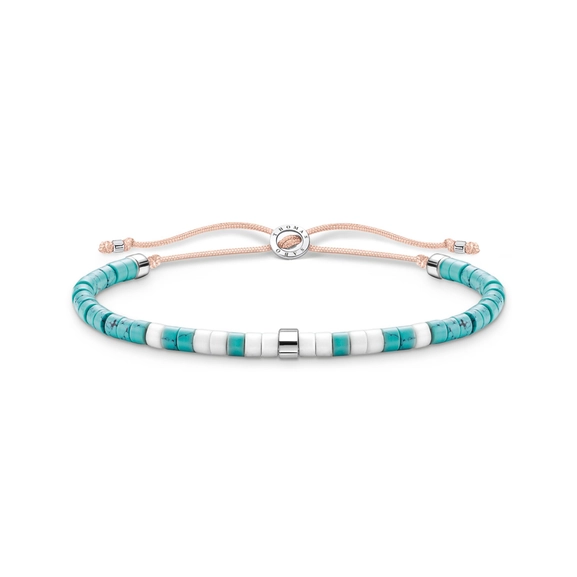 Armband Mit Türkisen Steinen von Thomas Sabo, Schneller Versand - Nordicspectra.de