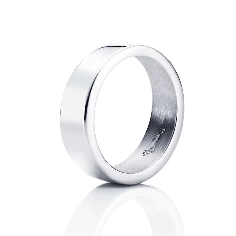 Efva Attling - Irregular Ring White Gold