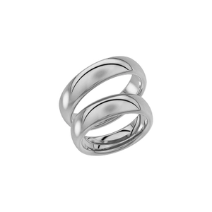 220-6 White Gold - Wedding & engagement rings - Schalins - Scandinavian design - Nordic Spectra