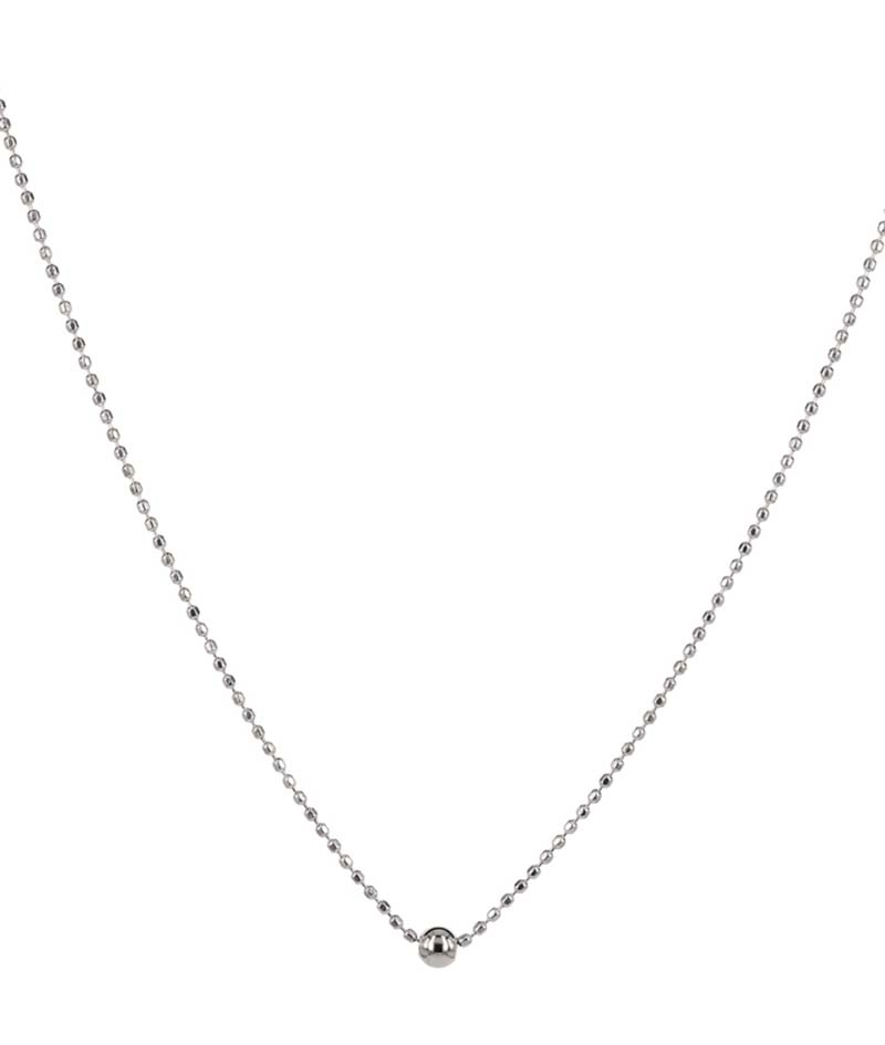 ZARA Kort Halsband Stål - Astrid & Agnes - Snabb frakt & paketinslagning - Nordicspectra.se