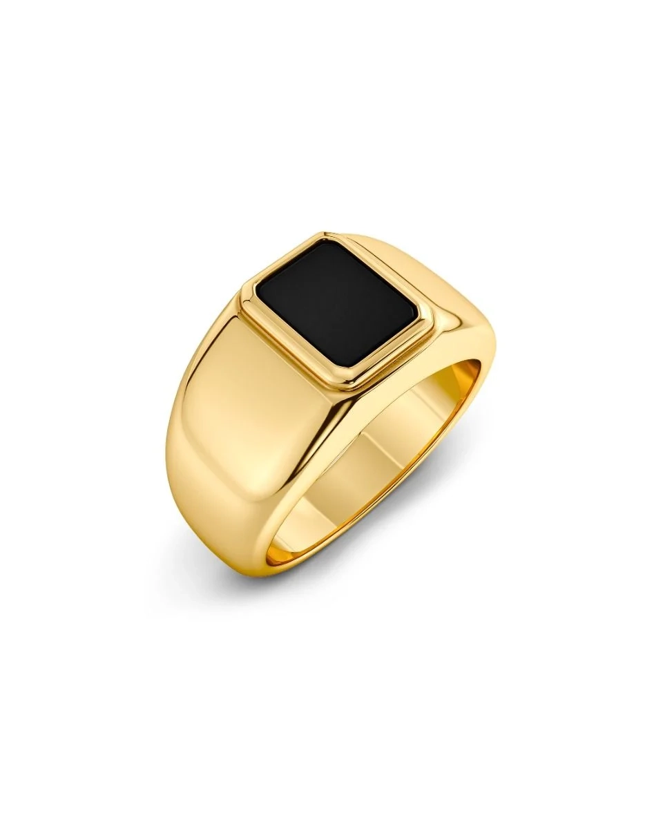 Edblad - Phoenix Ring Black Gold