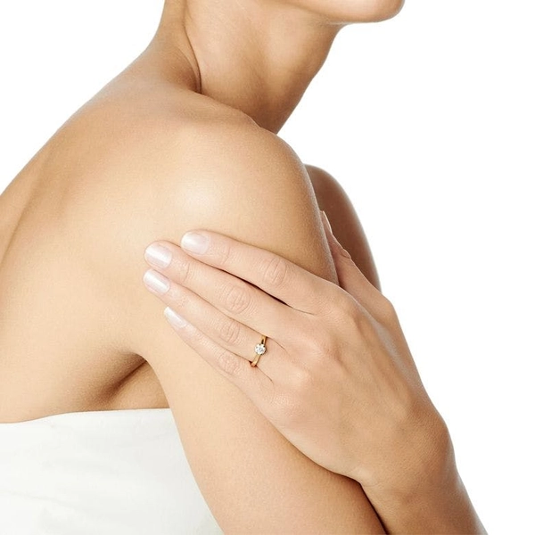 Crown Wedding Ring 0.50 ct Gold - Efva Attling ringar - Snabb frakt & paketinslagning - Nordicspectra.se