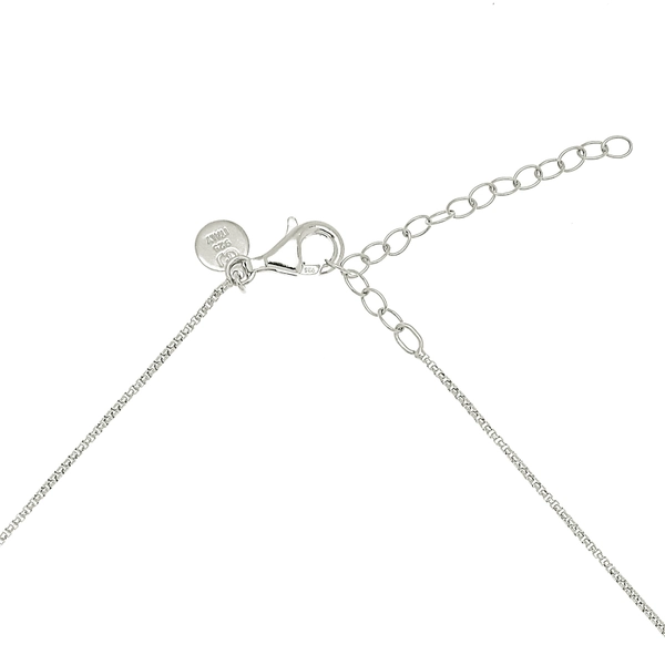 Letters Neck Short Silver -CU Jewellery - Snabb frakt & paketinslagning - Nordicspectra.se