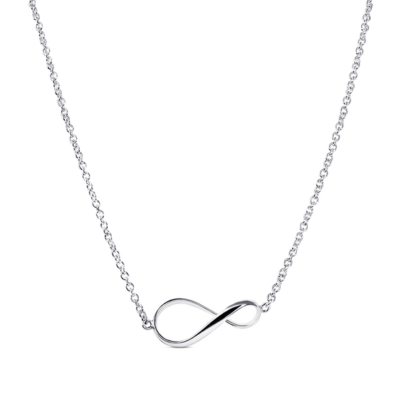 Eternal Flow Collier Silver - Snabb frakt & fri paketinslagning - Nordicspectra.se