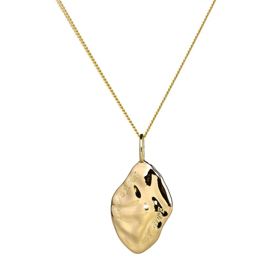 Pebble Necklace Large Gold från Emma Israelsson