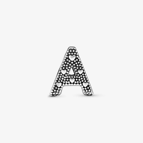Buchstabe A Alphabet-Charm von PANDORA, Schneller Versand - Nordicspectra.de