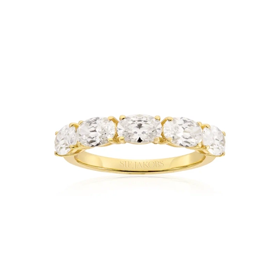 Ellisse Cinque Ring Gold von Sif Jakobs