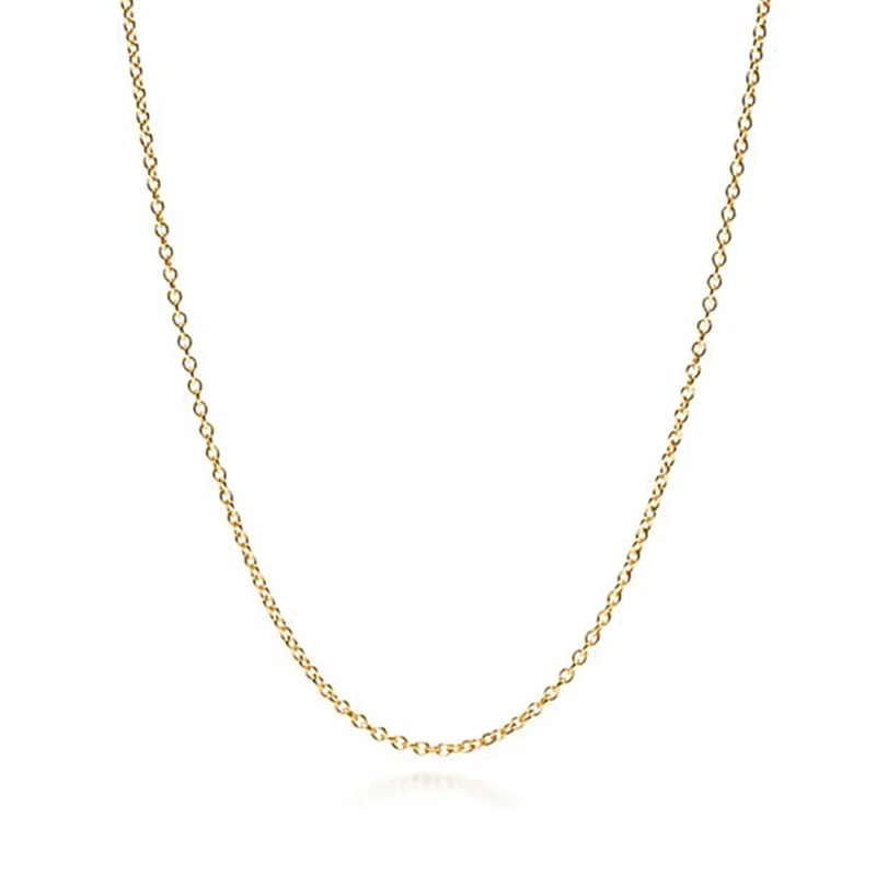 Sif Jakobs - Ankarkedja Guldpläterat Silver Justerbar