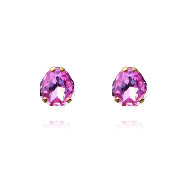 Mini Carlotta Earrings Gold Light Rose - Caroline Svedbom - Nopea toimitus ja lahjapakkaus