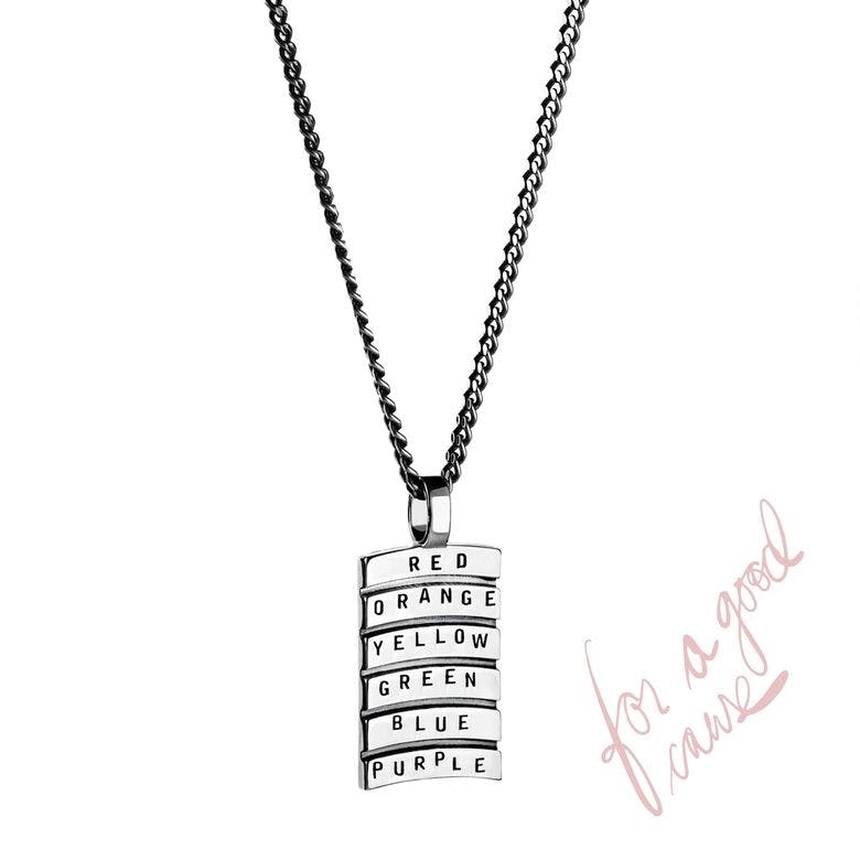 Efva Attling - Rainbow Freedom Pendant