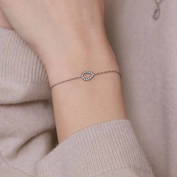 Sander Contour Bracelet CZ Steel - Edblad - Snabb frakt & paketinslagning - Nordicspectra.se