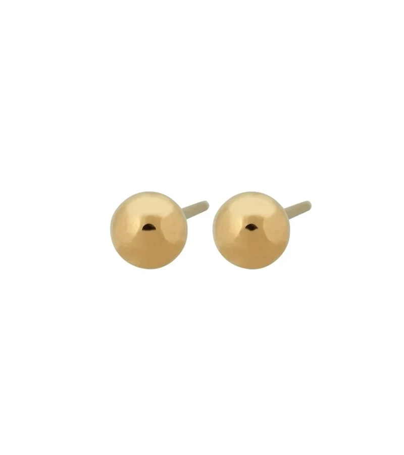 Plain Studs M Gold - Edblad - Snabb frakt & paketinslagning - Nordic Spectra